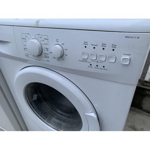 2065 - A WHITE BEKO 6KG WASHING MACHINE