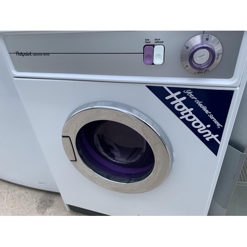 2069 - A WHITE HOTPOINT LIBERATOR DRYER