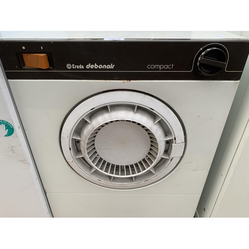 2079 - A CREDA DEBONAIR COMPACT TUMBLE DRYER