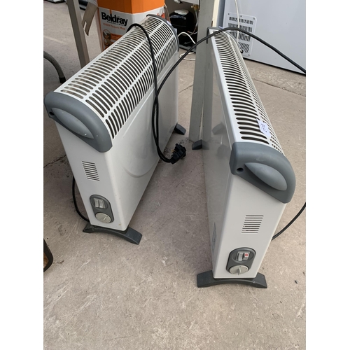 2118 - A PAIR OF DELONGHI ELECTRIC HEATERS