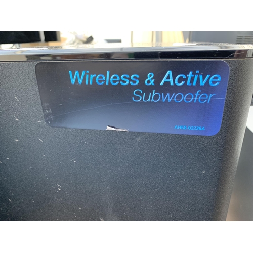 2128 - A SAMSUNG WIRELESS ACTIVE SUBWOOFER