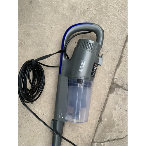 2162 - A RUSSELL HOBBS STICK VACUUM CLEANER