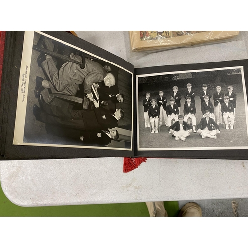 1059 - AN ALBUM CONTAINING VINTAGE PHOTOGRAPHS OF BIRKENHEAD PREPARATORY SCHOOL 1967