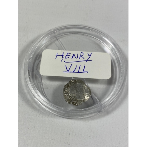 499 - A UK HENRY V111 SILVER COIN