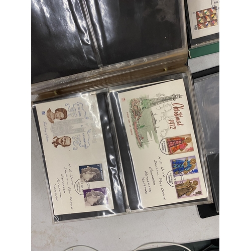 510 - A CRATE CONTAINING 3 BINDERS OF GB FDC’S TO INCLUDE ’51 FESTIVAL OF BRITAIN , ’57 JAMBOREE AND ’58 C... 