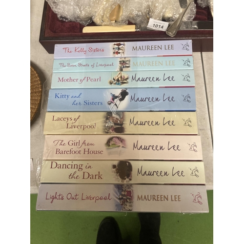 1014A - A SET OF EIGHT MAUREEN LEE NOVELS