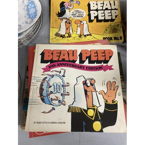 1065A - A QUANTITY OF CARTOON BOOKS TO INCLUDE 'BEAU PEEP' AND BEANO