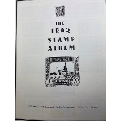 347 - TWO ALBUMS OF STAMPS TO INCLUDE IRAN & MIDDLE EASTERN EXAMPELES