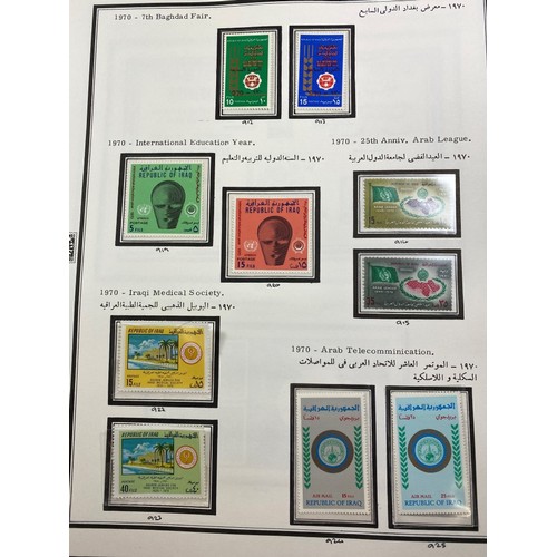 347 - TWO ALBUMS OF STAMPS TO INCLUDE IRAN & MIDDLE EASTERN EXAMPELES