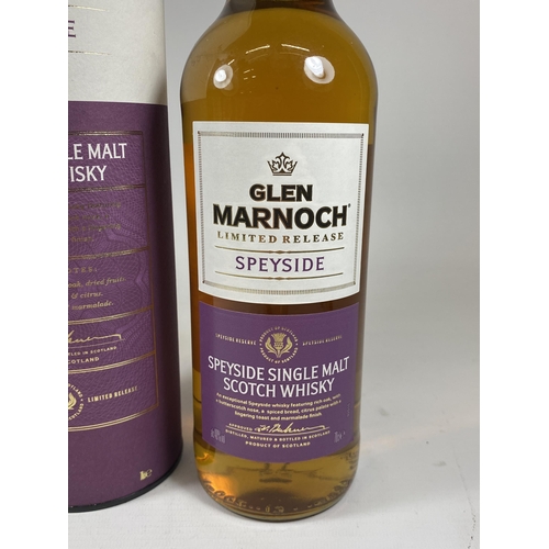 315 - 1 X 70CL BOTTLE - GLEN MARNOCH LIMITED RELEASE SPEYSIDE SINGLE MALT SCOTCH WHISKY