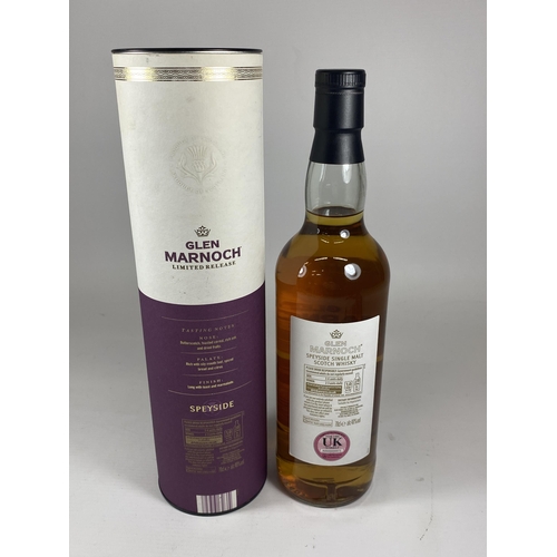 315 - 1 X 70CL BOTTLE - GLEN MARNOCH LIMITED RELEASE SPEYSIDE SINGLE MALT SCOTCH WHISKY