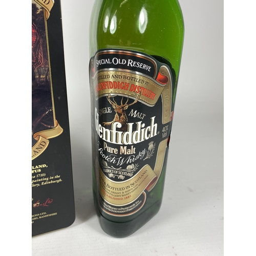325 - 1 X 70CL BOXED BOTTLE - GLENFIDDICH SPECIAL OLD RESERVE PURE MALT SCOTCH WHISKY