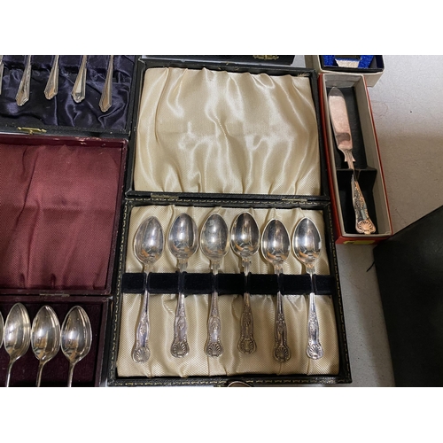 1167 - A QUANTITY OF FLATWARE SOME IN ORIGINAL BOXES