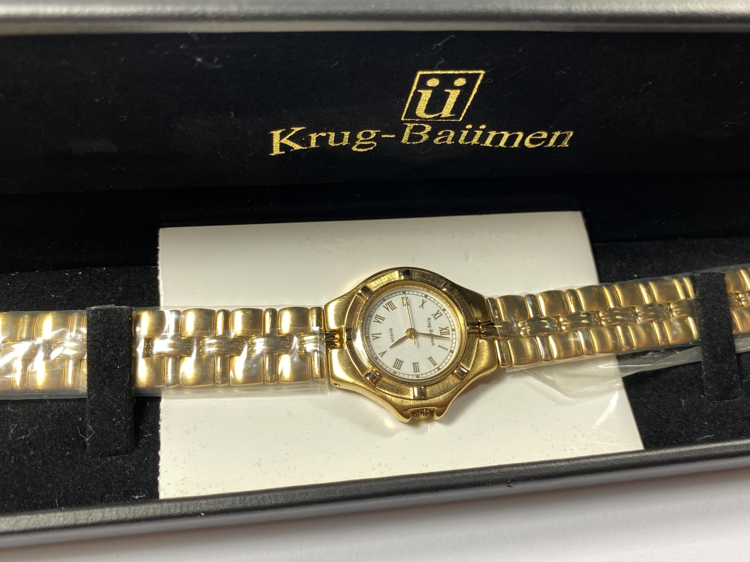 Krug baumen baron deals ladies watch