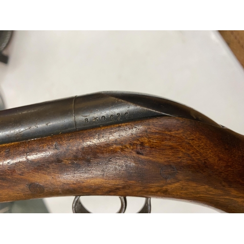 461 - A B.S.A. .177 CALIBRE AIR RIFLE, 38CM BARREL