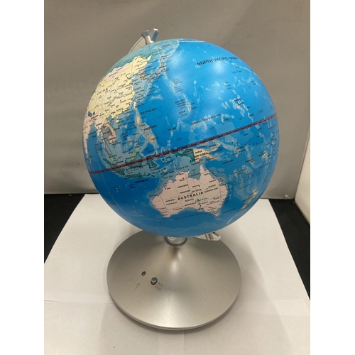 146 - AN ILLUMINATED GLOBE