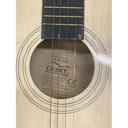 191 - AN ACOUSTIC GUITAR IN A CASE