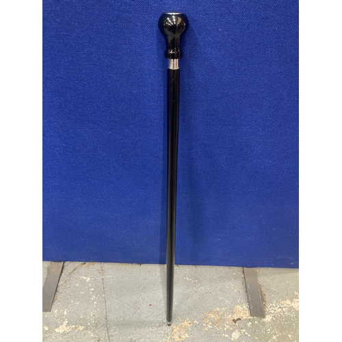 205 - A 'BUGATTI' HANDLED WALKING STICK