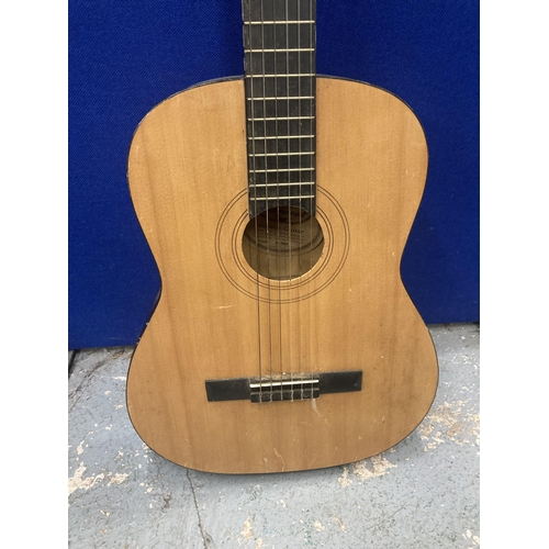 136 - A 'BURSWOOD' ACOUSTIC GUITAR