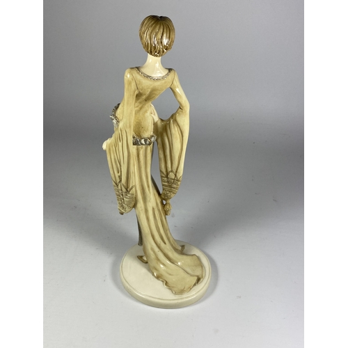 798 - A LEONARDO COLLECTION ART DECO STYLE FIGURE