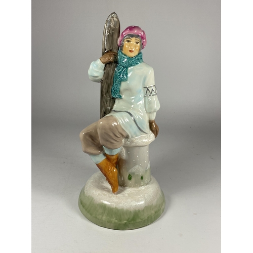 809 - A PEGGY DAVIES 1/1 ORIGINAL COLOURWAY ASPEN GIRL FIGURE