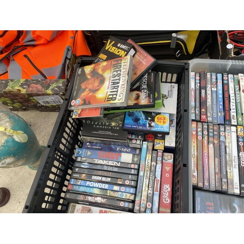 1617 - AN ASSORTMENT OF DVDS