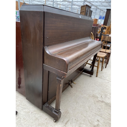 2257 - A 'DRACHMANN' UPRIGHT PIANO