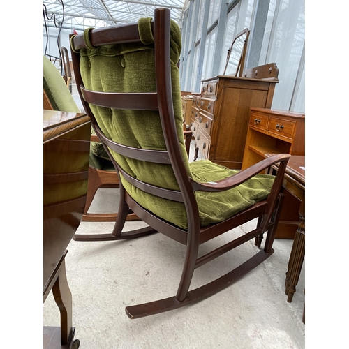 2281 - A PARKER KNOLL ROCKING CHAIR