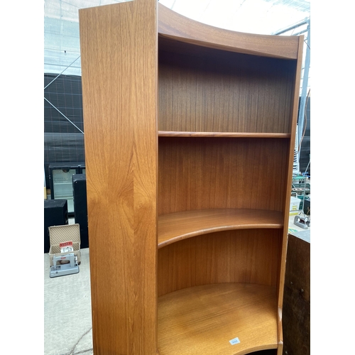 2668 - A RETRO TEAK 'NATHAN' CORNER UNIT, 39