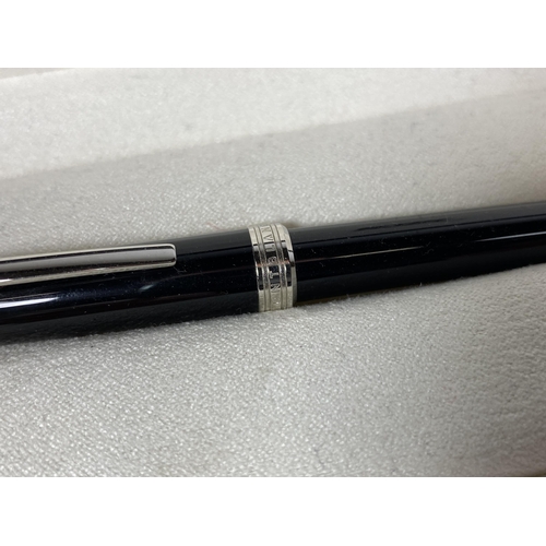 8 - A BOXED MONT BLANC BALL POINT PEN