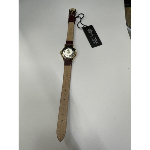 652 - A ROYAL LONDON WRIST WATCH SEEN WORKING BUT NO WARRANTY