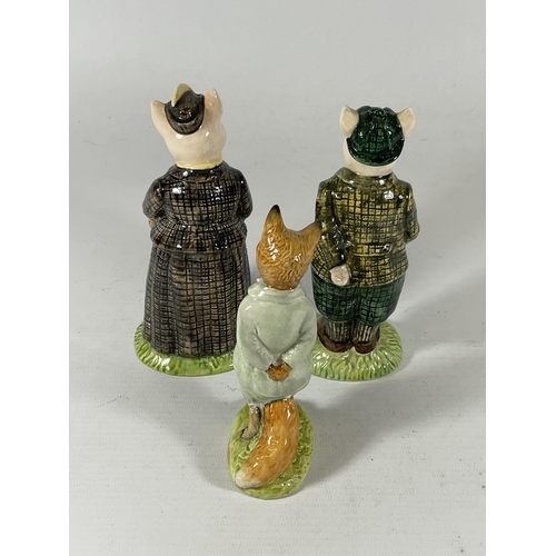 779 - THREE BESWICK ECF FIGURES