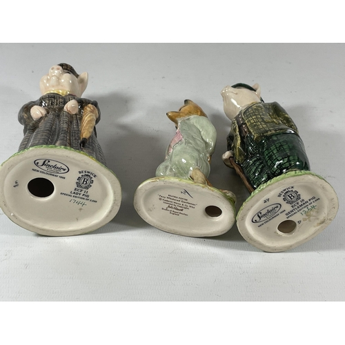 779 - THREE BESWICK ECF FIGURES