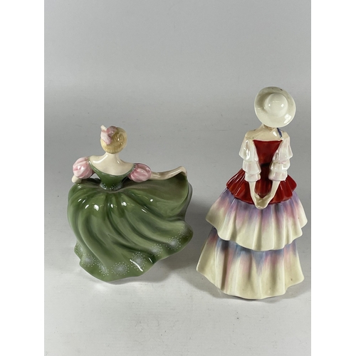 780 - TWO ROYAL DOULTON FIGURES - ELIZA HN3179 & MICHELE HN2234