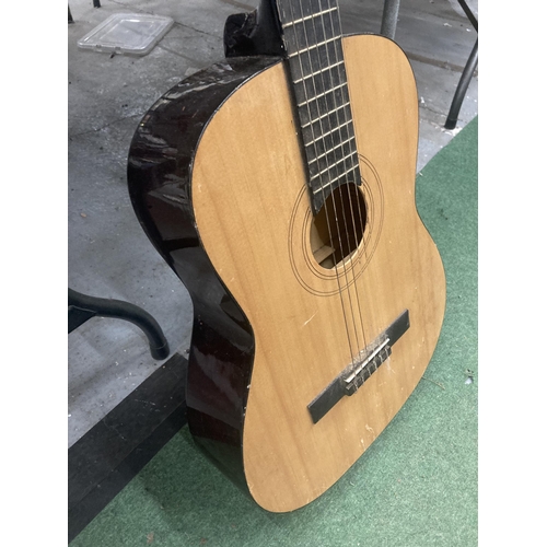 145 - A 'BURSWOOD' ACOUSTIC GUITAR