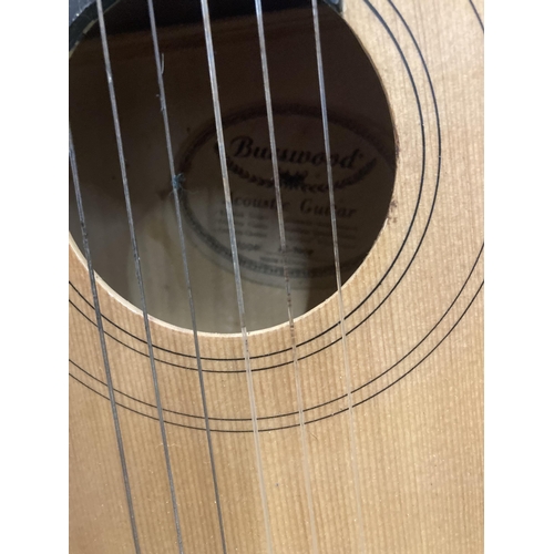 145 - A 'BURSWOOD' ACOUSTIC GUITAR