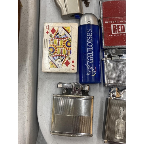 170 - A QUANTITY OF VINTAGE LIGHTERS TO INCLUDE RONSON, ETC