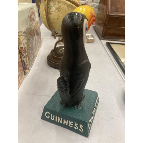 178 - A CAST 'GUINNESS' TOUCAN FIGURE HEIGHT 19CM