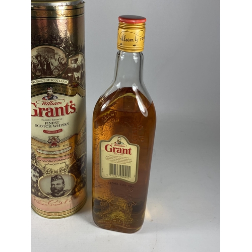 339 - 1 X 70CL BOXED BOTTLE - WILLIAM GRANTS FINEST SCOTCH WHISKY