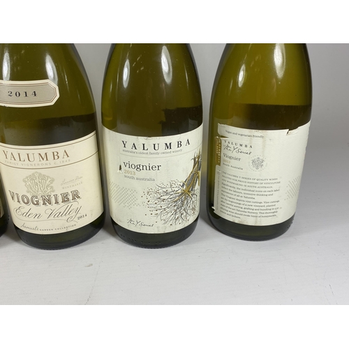 354 - 6 X MIXED BOTTLES OF WHITE WINE - 5 X VIOGNIER & LANGUEDOC