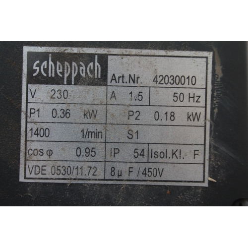 115 - A SCHEPPACK SOIL REFINER + VAT