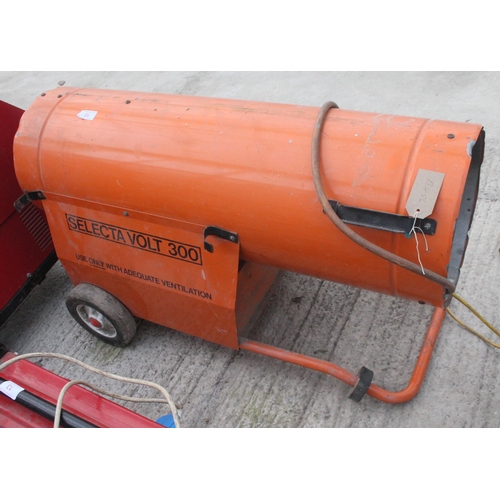 12 - A SELECTA VOLT 300 PROPANE SPACE HEATER - PLUS VAT