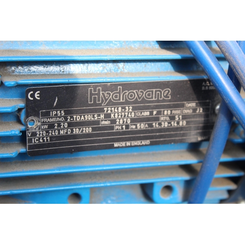 1264 - HYDROVANE 502 COMPRESSOR  NO VAT