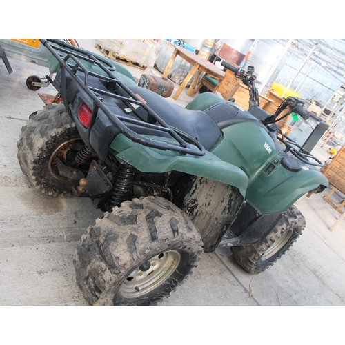 142 - A 2016 YAMAHA GRIZZLY 550 2X4, 4X4, AND DIFF LOCK INDEPENDANT REAR SUSPENSION FULLY AUTOMATIC STARTS... 