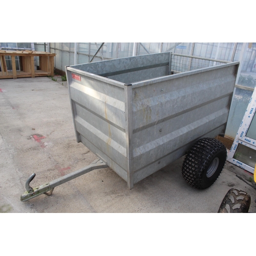 148 - A QUAD SHEEP TRAILER ON BALLOON TYRES  PLUS VAT