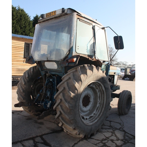 179 - A FORD 6610 2 WHEEL DRIVE TRACTOR B287 YMA  FIRST REG 04/01/85 WITH LOG BOOK WITH SPARE REAR WHEEL &... 