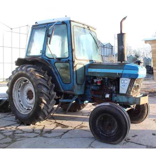 179 - A FORD 6610 2 WHEEL DRIVE TRACTOR B287 YMA  FIRST REG 04/01/85 WITH LOG BOOK WITH SPARE REAR WHEEL &... 