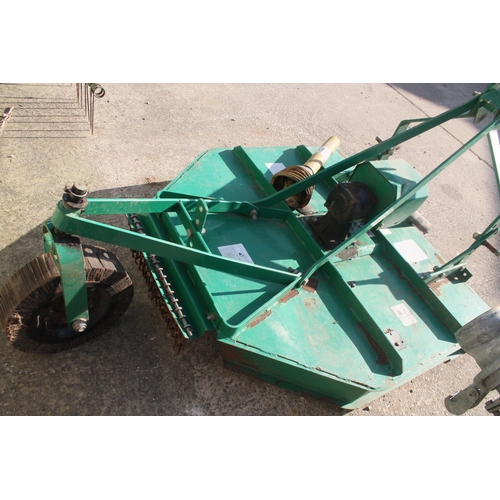 218 - A 5FT COMPACT TRACTOR GRASS TINE HARROW PLUS VAT