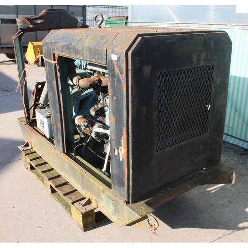 231 - A FOUR CYLINDER DIESEL GENERATOR PLUS VAT