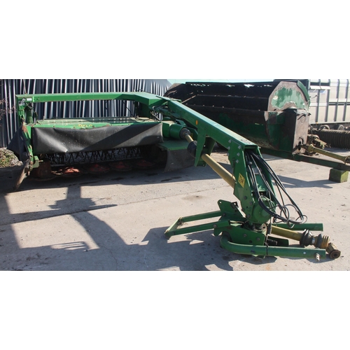 240 - A JOHN DEERE 1365 TRAILED MOWER PLUS VAT